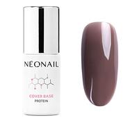 NEONAIL UV Nail Polish - Base Coat Gel UV - Modelling Cover Base Protein 7,2 ml - Base Coat For Nails Polish Gel (Cover Base Protein Truffle Nude)