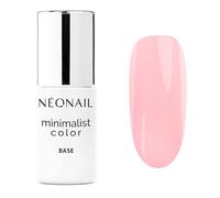 NÉONAIL UV Nail Polish - Base Coat Gel UV - Pink - Minimalist Color Base Blossom Tone - Base Coat for Nails - Polish Gel - Modeling Base - 7.2 ml