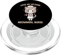 Neonatal Intensive Care Unit Cat Lover Nicu Nurse PopSockets PopGrip for MagSafe