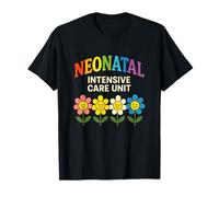 Neonatal Intensive Care Unit - NICU Nurse Floral T-Shirt