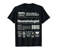 Neonatologist & Personalized Neonatology Gift Nicu Doctor N T-Shirt