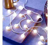 Neonawall Globe Fairy Lights, Mains Powered 60 LED Globe String Lights Plug in Christmas Light- 8 Modes - Waterproof Outdoor Indoor String Light for Christmas, Balcony, Gazebo, Garden Decorations