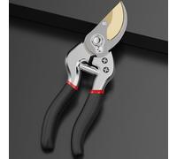 NEONMAN Pruning Shears with a Safety Lock, Secateurs Gardening Snips, 35mm Opening Non-Slip Comfortable Handle and Quick Sharp Grip, Suitable for Pruning Branches