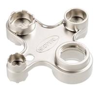 Neoperl 01458097 Universal Service Key, Chrome-plated