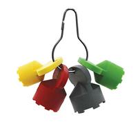 Neoperl 1191705 Cache STD JR TT Tom Thumb TJ Water Aerator Key Wrench | 4 Durable Keys for Hidden Aerators