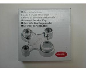 Neoperl Universal Service Key, Nickel Plated, for M22/M24/M28/M18, Caché TT/TJ/JR/STD/TF