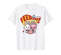 Neopets Feed Us Cute Retro Y2K Virtual Pets T-Shirt, Men, White, 4X-Large