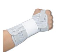 NeoPhysio Breathable Elastic Wrist Support - for Carpal Tunnel Syndrome - Relieve Sprains, Pains and Arthritis. L - XL