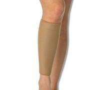 NeoPhysio Medical Grade Beige Breathable Airprene Calf Support - Great for Shin Splints - Size Large