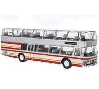 Neoplan Nh 22l Skyliner 1983 White / Red 1:43 Model IXO Model