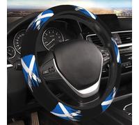 Neoprene Car Steering Wheel Cover 38Cm Scotland Scottish Flag Wheel Sleeve Protector Elastic Inner Ring Wheel Cover For Car, Auto, Truck