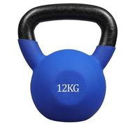 Neoprene Coated Kettlebell 12kg Ergonomic Textrured Handle Modern Fitness