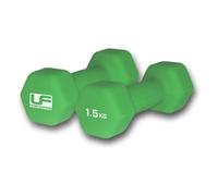 Neoprene-covered hexagonal dumbbell UFE (x2) 2x1,5 kg