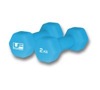 Neoprene-covered hexagonal dumbbell UFE (x2) 2x2 kg