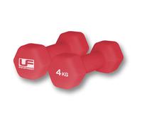 Neoprene-covered hexagonal dumbbell UFE (x2) 2x4 kg
