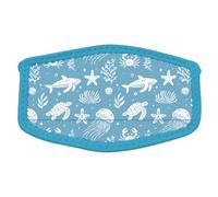 Neoprene Diving Mask Strap Cover for Kids - Diving Mask Slap Straps - Neoprene Cover for Dive and Snorkel Masks