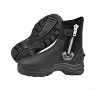 Neoprene Diving Shoes for Water Rescue 5M Booties with Anti Slip Soles for Safety and Comfort (12（46-47） Black)
