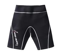 Neoprene Diving Shorts Swim Trunks Pants Wetsuits Scuba Swimsuit White M, 2 mm