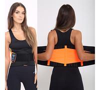 Neoprene Double Pull Lumbar Support Lower Back Belt Brace Pain Relief Unisex (M = 27-32" (69-81cm))