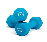 Neoprene Dumbbell Hand Weights Pair Home Exercise for Women Men Arm Pilates Dumbbells in 1kg 1.5kg 2kg 3kg 4kg 5kg 8kg 10kg Set (2.5 KG, Pair)