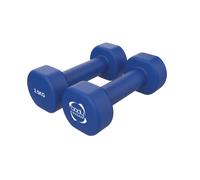 Neoprene Dumbbells 0.5kg - 10kg - Coated Cast Iron Dumbbells, Cardio, Aerobics and HIIT Exercise Weights - Gym Equipment for Home Strength Training and Workouts by Body Revolution