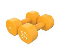 Neoprene Dumbbells 0.5kg - 10kg - Coated Cast Iron Dumbbells, Cardio, Aerobics and HIIT Exercise Weights - Gym Equipment for Home Strength Training and Workouts by Body Revolution, j. 2 x 6kg