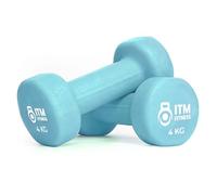 Neoprene Dumbbells Set, Non-Slip Weights for Men and Women, Hex Dumbbells, Gym Equipment for Home Use, Workout Equipment, Fitness Accessories for Strength Training, (4kg)