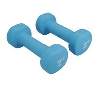 Neoprene Dumbbells Weights 2kg Gym Exercise Fitness Muscle Home Workout
