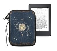 Neoprene e-Reader Pouch 6" eReader Dark Blue Yellow Black