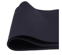 Neoprene Fabric 2-5mm Neoprene Fabrics Waterproof Wind Proof for Diving Anti Protection Against Electric Shock(0.3cm Black,20cm X 45 cm)