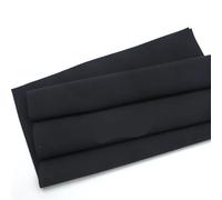 Neoprene Fabric Composite Neoprene Scuba Fabric DIY Black 1mm Thick Patchwork Crafts Sewing Garment Bag Accessories Materials Supplies(45cm x 10cm)