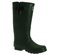 NEOPRENE GUSSET Quality Insulated Gusset Wellington - Dark Olive Green - Dark Olive Green - size UK Mens Size 10