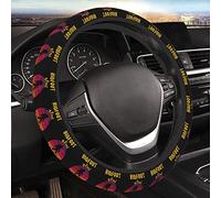 Neoprene Inner Ring Wheel Cover 38Cm Sasquatch Bigfoot Is Real And He Tried To Eat Car Steering Wheel Cover Breathable Steering Wheel Protector For Suv, Truck, Auto