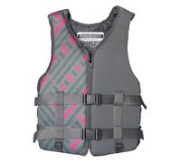Neoprene Kayka Jacket for Swimming Kayaking Fishing | Kayka Jacket with Adjustable Safety Strap for Sailing, Paddle Sports(GREY,S)