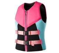 Neoprene Life Jacket for Adults, Adjustable Buoyancy Aid Swim Vest with Secure Fit for Kayaking Snorkeling Paddle Boarding Fishing Watersports(XXL)