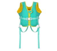 Neoprene Life Vest for Girls 1-6 Years, Adjustable Buoyancy Aid Swim Jacket for Pool, Beach, Water Play, Learning to Swim(Mint Green,5-6Years)