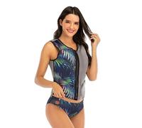 Neoprene Life Vest with Zipper, Buoyancy Aid, Anticollision Swimsuit for Swimming Surfing Water Sport
