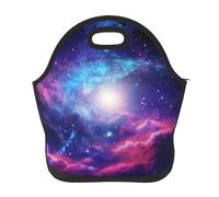 Neoprene Lunch Bags galaxy Print Insulated Lunch Tote Bag Reusable Thermal Cooler Lunch Container Box for Work Travel Picnic