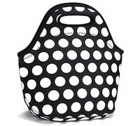 Neoprene Lunch Bags Thermal Insulated Lunch Tote Bag Reusable Washable Neoprene Picnic Bag for Women Men