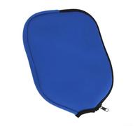 Neoprene Pickleball Paddle Case, Thickened Soft Padding Racket Cover Bag for Shock Absorption and Protection, Storage Sleeve for Most Standard Pickleball Rackets(Blue)