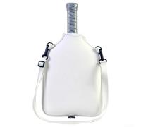 Neoprene Pickleball Paddle Cover 9.4 x 12.2 Inch Lightweight Scratch Resistant Case with StrapWater and Dust Protection,Franklin and(White)