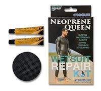 Neoprene Queen Wetsuit Repair Kit - Strong Waterproof Adhesive with Neoprene Patches for Durable Long Lasting Repairs to Surfing Swimming and Watersports Gear