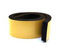 Neoprene Rubber Black Self-adhesive Sponge Strip 100mm wide x 20mm thick x 2m long