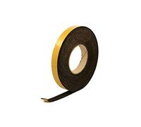 Neoprene Rubber Black Self-adhesive Sponge Strip 20mm wide x 2mm thick x 10m long