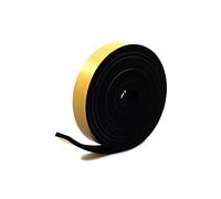 Neoprene Rubber Black Self-Adhesive Sponge Strip 40mm Wide x 8mm Thick x 5m Long
