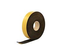 Neoprene Rubber Black Self-Adhesive Sponge Strip 50mm Wide x 4mm Thick x 10m Long