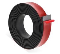 Neoprene Rubber Sealing Strip,25 mm*2 mm*4 m Rubber Strip,Self-Adhesive Neoprene Sheet,Neopre with Adhesive Backing Solid Synthetic rubber Rolls,For Seal Floor, Flooring Protection, DIY Gaskets