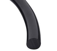 Neoprene rubber strip,1 Meter 2 Meter Black Fluorine Sponge O Auto Door Seal Protector Car Door Foam Filler Weatherstrip Rubber strip corner(2 meter 8mm)