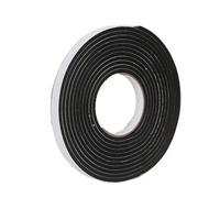 Neoprene rubber strip,insulation rubber Sealing Strip Self-adhesive Door Window Sealing Tape Foam Soundproof and Dustproof Windshield Door Window Seam 5 meter foam gap(Black 30mmx5meter)