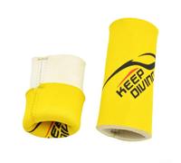 Neoprene Snorkel Buoyancy Sleeve 10cm Anti-Lost Float(Yellow)